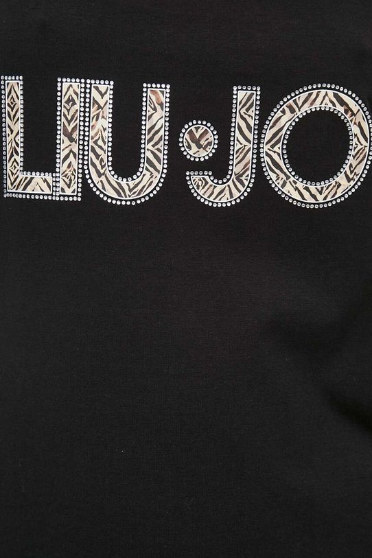 Bavlnené šaty Liu Jo VA4188.JS003 čierna
