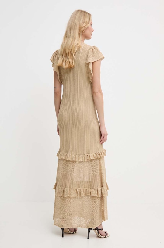 Liu Jo sukienka MA4001.MS64J beżowy SS24
