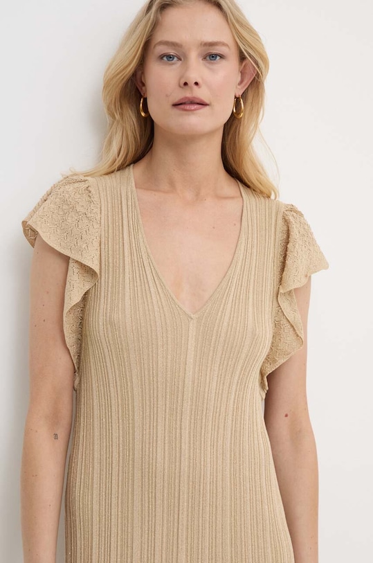 Liu Jo sukienka beżowy MA4001.MS64J