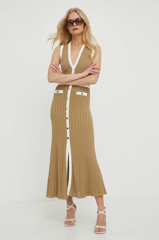 Liu Jo vestito maxi verde MA4057.MS52N