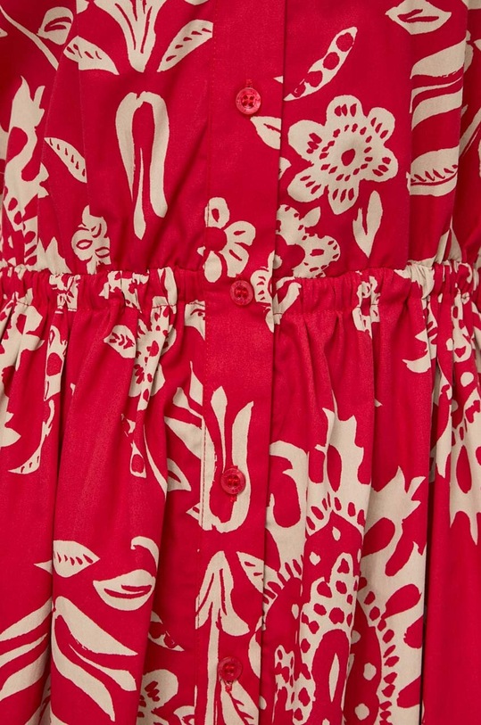 Liu Jo sukienka bawełniana MA4084.T3905 czerwony