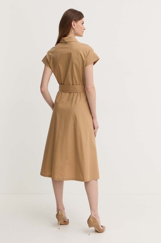 Ρούχα Βαμβακερό φόρεμα Liu Jo MA4158.T3051 μπεζ