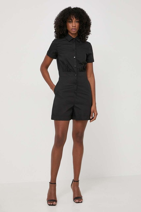 Bavlněná kombinéza Liu Jo MA4265.T4853 černá SS24