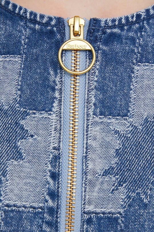 Barbour rochie din denim LDR0767 albastru