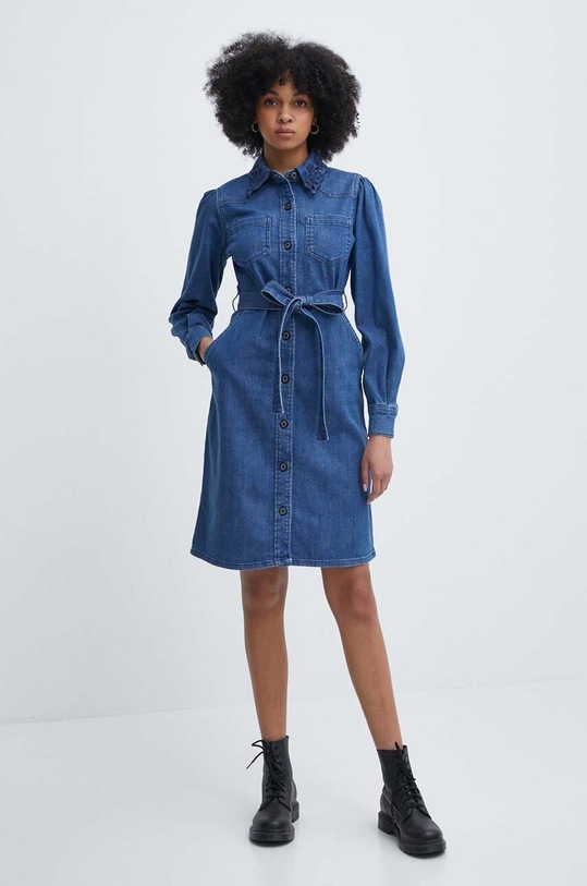 Šaty Barbour Coast To Country LDR0785 modrá SS24