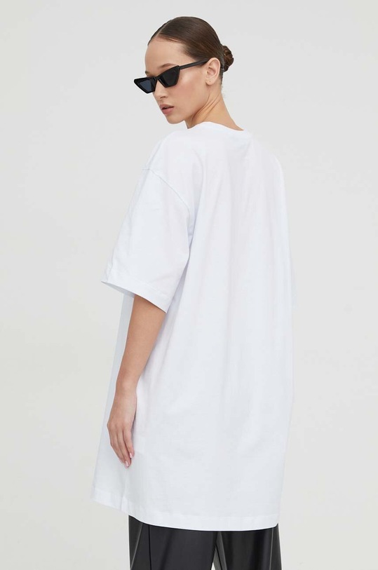 Îmbrăcăminte MSGM rochie din bumbac 2000MDA510.200002 alb