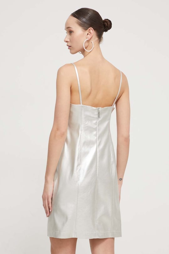 Odzież HUGO sukienka 50510432 srebrny