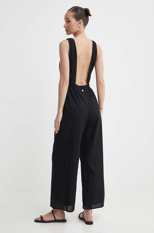 Odzież Roxy kombinezon bawełniany ERJX603387 czarny