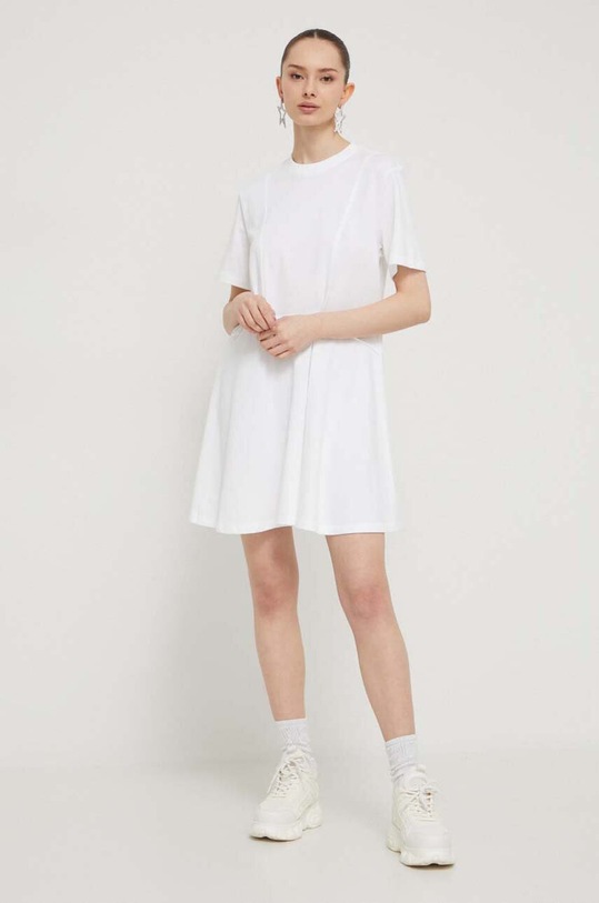 UGG sukienka bawełniana 1152855 beżowy SS24