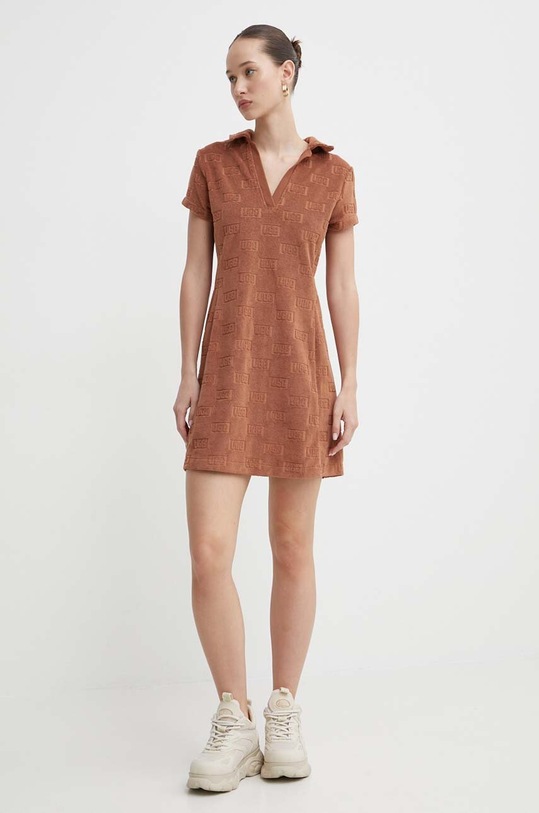 Šaty UGG mini hnědá 1152864