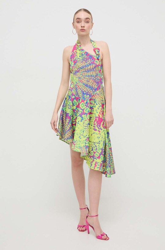 Платье Versace Jeans Couture mini мультиколор 76HAO917.NS395