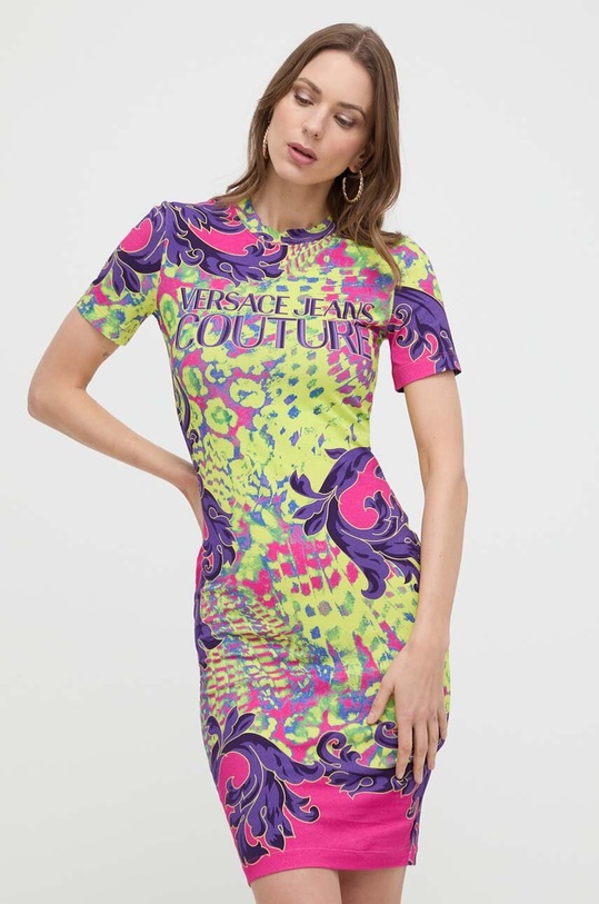 Versace Jeans Couture vestito mini multicolore 76HAO9P9.JS329