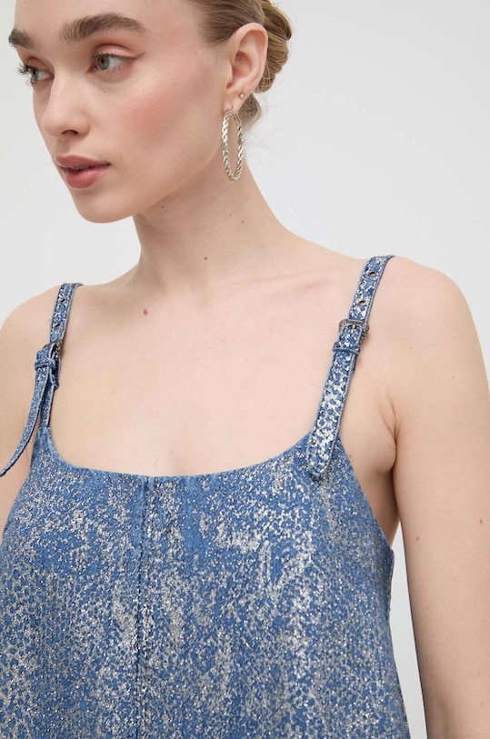 Džínové šaty Versace Jeans Couture modrá 76HAO954.DS013M30