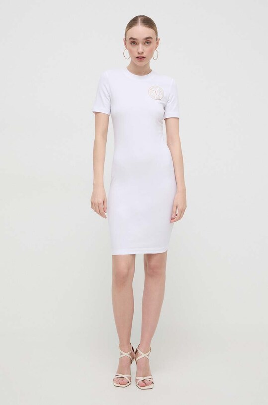 Платье Versace Jeans Couture 76HAOT02.CJ03T белый SS24