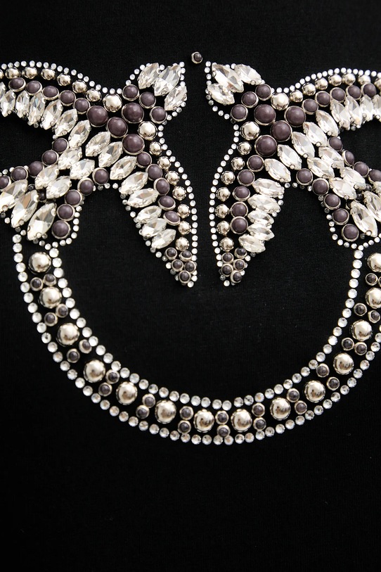 Бавовняна сукня Pinko Answear Exclusive 103933.A1R7 чорний