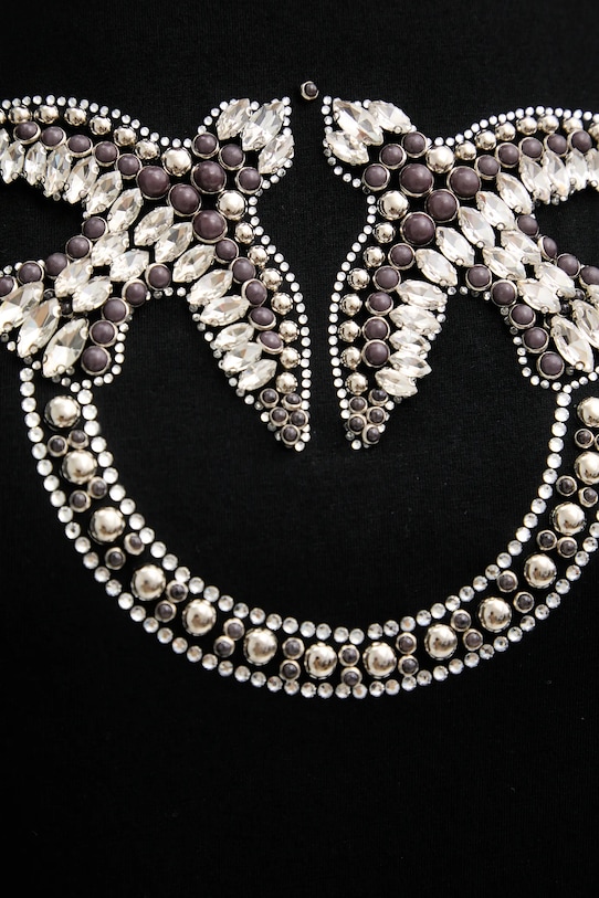 Бавовняна сукня Pinko Answear Exclusive 103933.A1R7 чорний