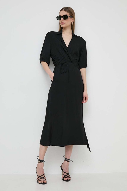 Pinko sukienka 103561.A1WV czarny SS24