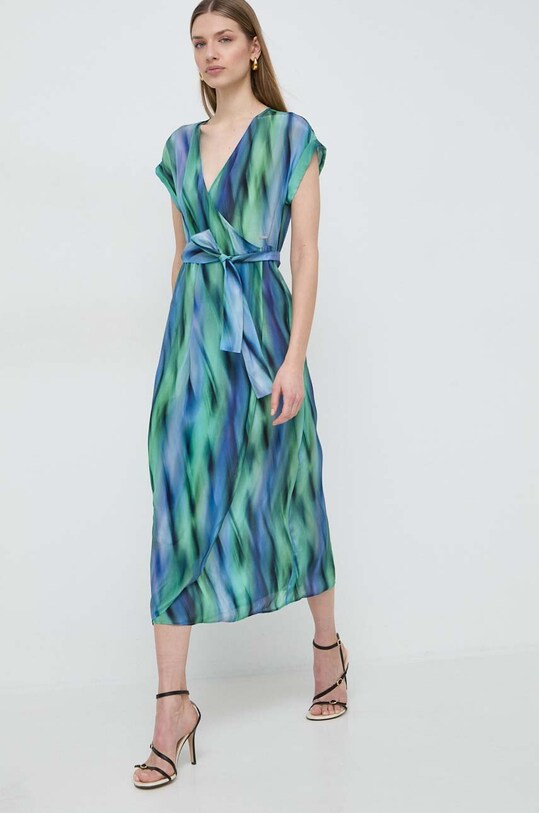 Armani Exchange rochie 3DYA16.YN7QZ albastru SS24