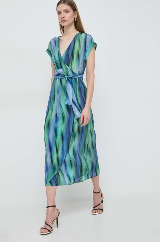 Haljina Armani Exchange 3DYA16.YN7QZ plava SS24