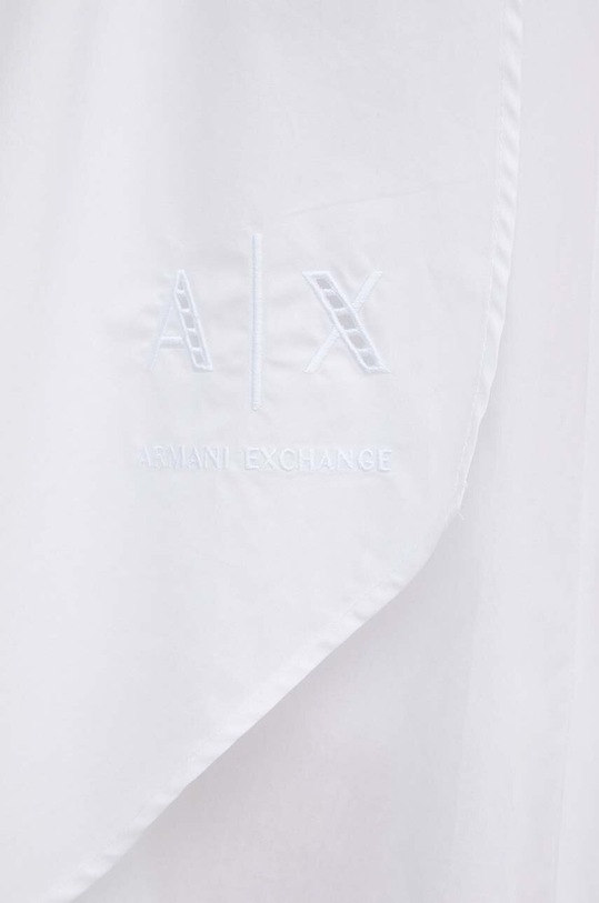 Armani Exchange sukienka bawełniana 3DYA28.YN4RZ biały