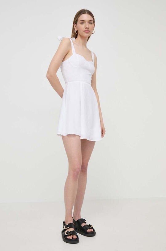 Armani Exchange rochie 3DYA38.YN9RZ alb SS24