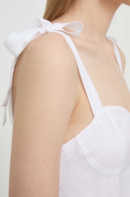 Armani Exchange rochie 3DYA38.YN9RZ alb