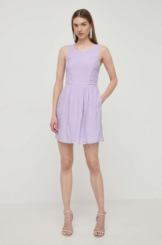 Armani Exchange rochie 3DYA66.YN9RZ violet SS24
