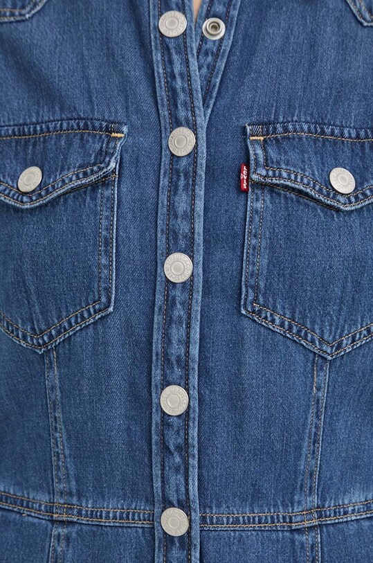 Levi's rochie din denim A7565 albastru