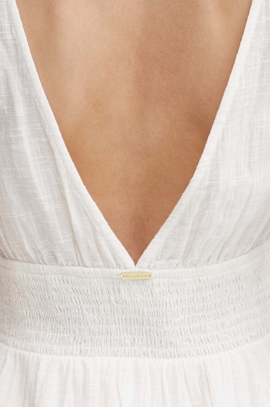 Бавовняна сукня Billabong EBJWD00138 бежевий