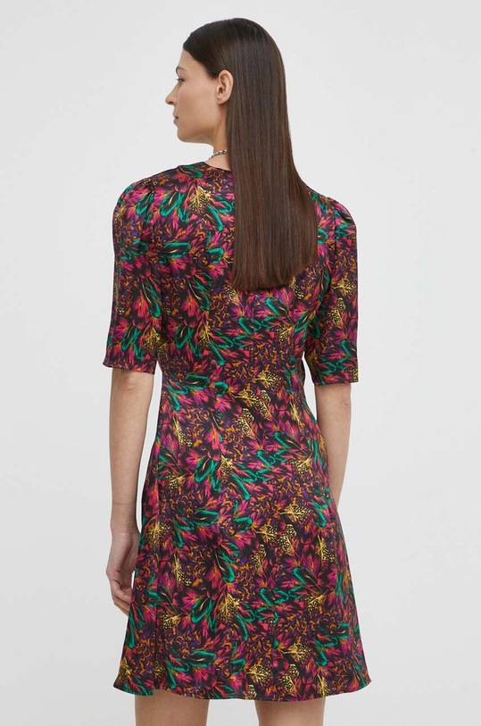 The Kooples rochie de matase multicolor FROB28063K