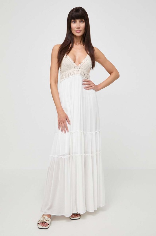 Twinset sukienka 241LM2UBB biały SS24