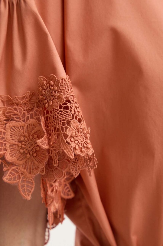 Φόρεμα Twinset 241TT2281 πορτοκαλί