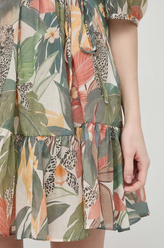 Pamučna haljina Twinset 241TT2452 šarena