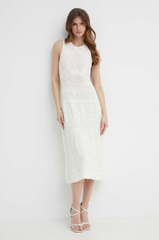 Twinset sukienka 241TT3160 beżowy SS24