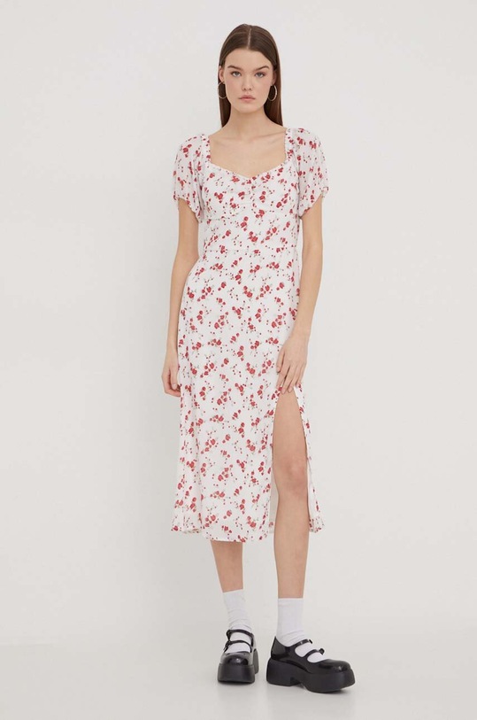 Hollister Co. sukienka KI359.4083.105 biały SS24