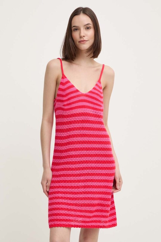 United Colors of Benetton rochie mini roz 12365V004