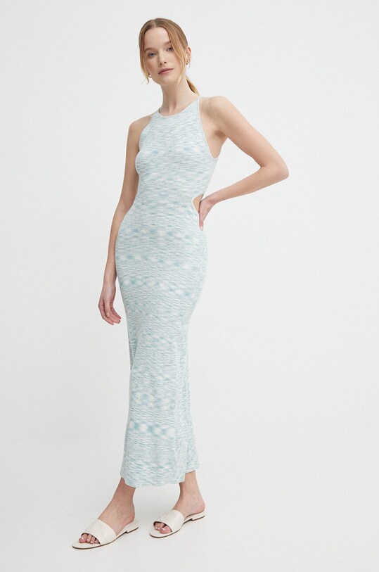 Платье Pepe Jeans GRIZEL DRESS узор голубой PL953528