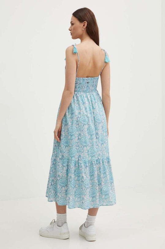Oblečenie Bavlnené šaty Pepe Jeans MALLORY PRINT PL953533 modrá