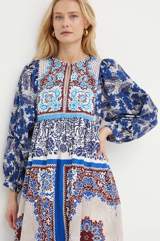 Weekend Max Mara rochie din bumbac 2415221092600 multicolor SS24