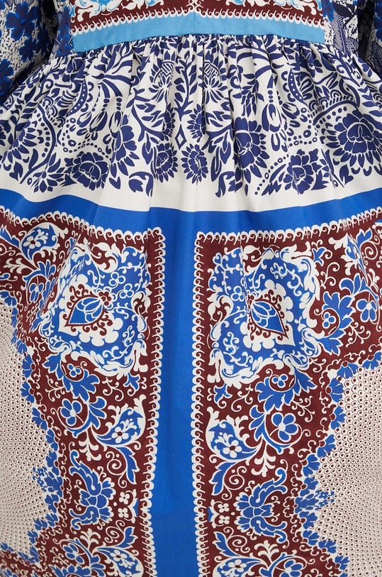 Weekend Max Mara rochie din bumbac multicolor 2415221092600