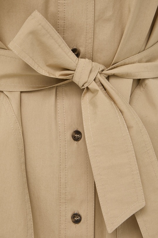 Weekend Max Mara rochie din bumbac 2415221222600 bej