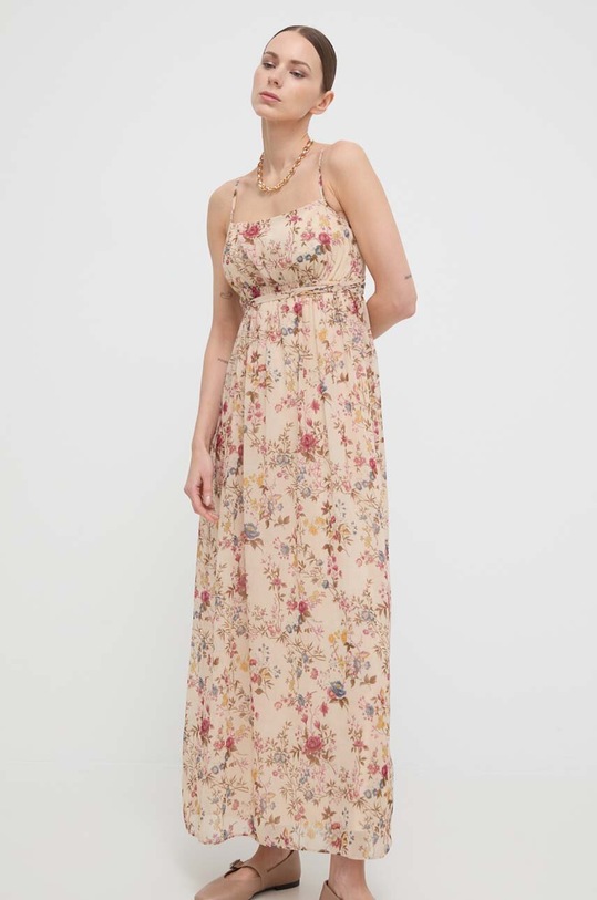 Weekend Max Mara rochie maxi bej 2415221232600