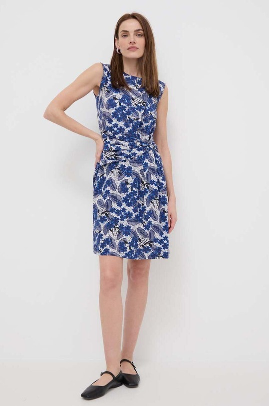 Weekend Max Mara sukienka 2415621022600 granatowy SS24