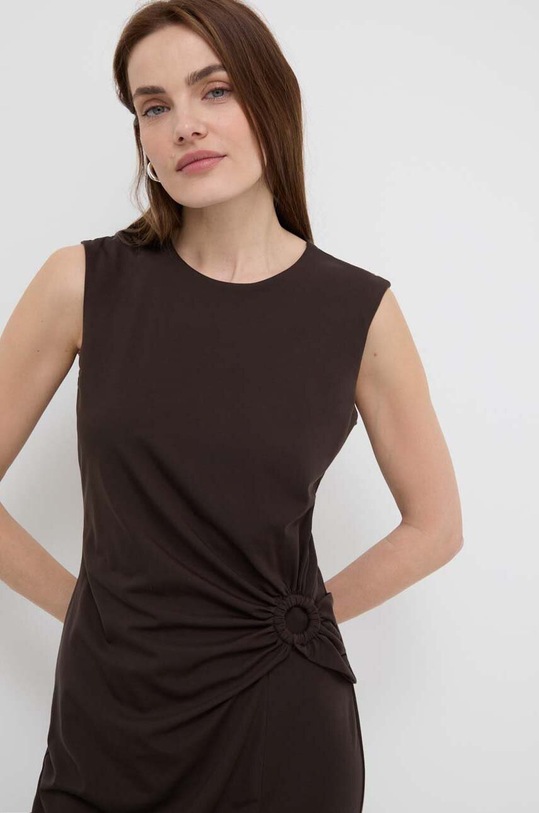 Φόρεμα Weekend Max Mara καφέ 2415621032600