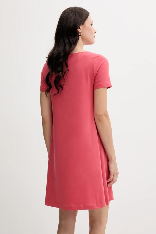 Odzież United Colors of Benetton sukienka 3Z1RDV01E różowy