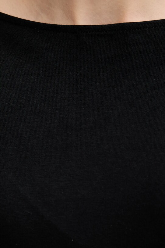 United Colors of Benetton rochie 3Z1RDV01E negru