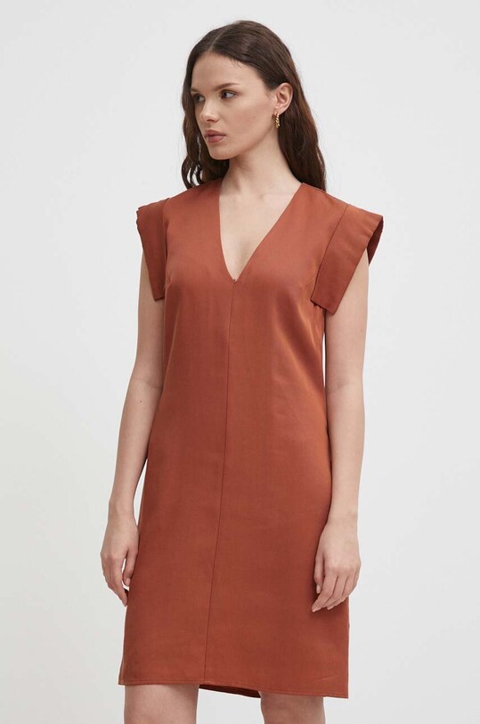 Сукня United Colors of Benetton mini коричневий 46M4DV08O