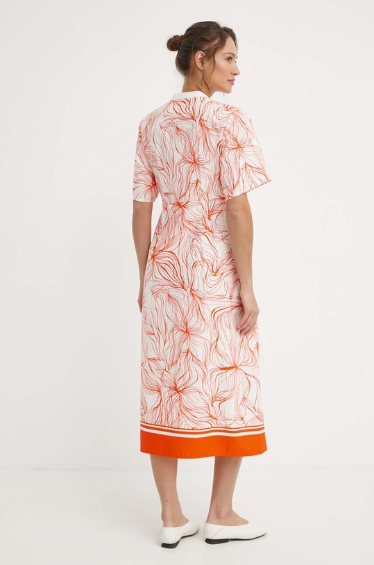Ρούχα Φόρεμα United Colors of Benetton 4LMADV08C πορτοκαλί