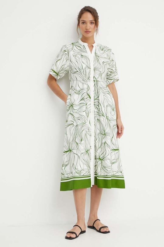 United Colors of Benetton sukienka casual zielony 4LMADV08C