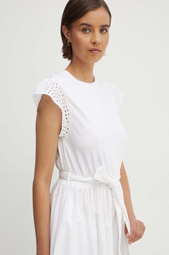 Φόρεμα United Colors of Benetton 49HSDV095 λευκό